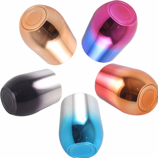 Bicchiere da viaggio isolato Swig Bicchiere da vino per bottiglia di caffè sottovuoto da 9 once